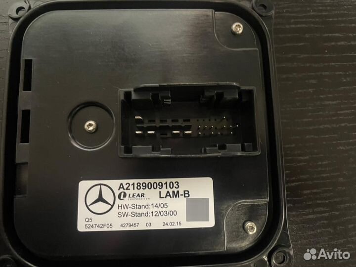 Блок управления светом Mercedes A2189009103