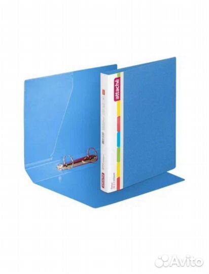 Папки на 2-х кольцах пластиковые