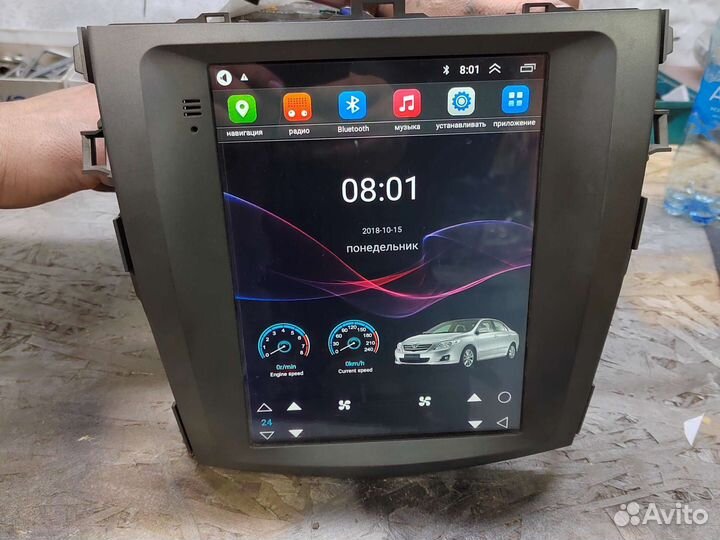 Магнитола toyota corolla