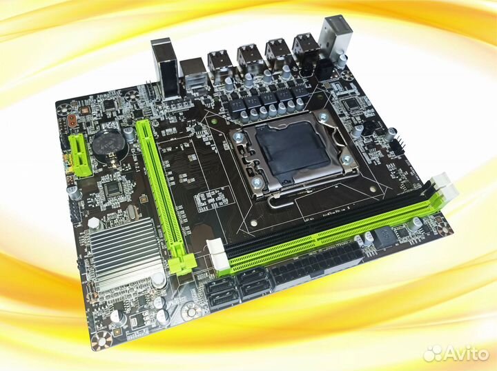 Комплект X79 LGA1356 + 2450v2 + 32 гб DDR3