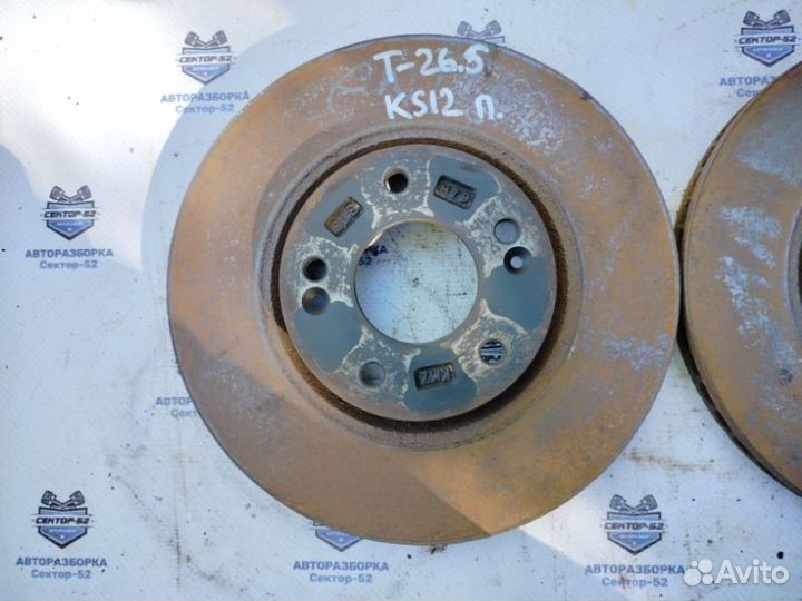 Диск тормозной передний Kia Sportage 2