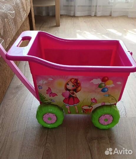 Тележка для игрушек