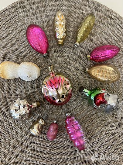 Елочные игрушки СССР