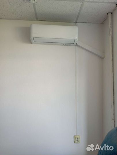 Монтаж кондиционеров, трассы