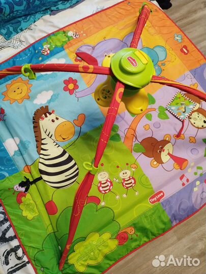 Развивающий коврик Tiny Love Разноцветное сафари