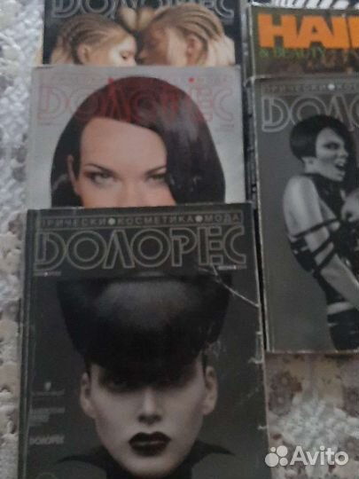 Журналы Долорес, Hairs, палитры красителей