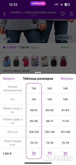 Флисовая поддева