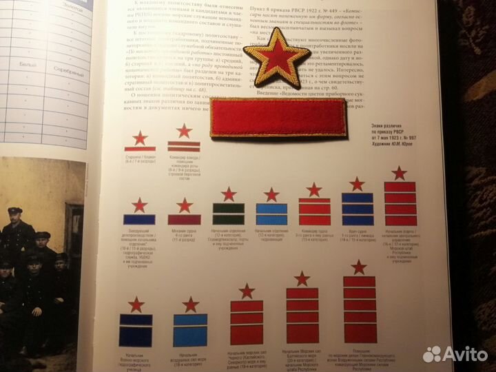 Нарукавные нашивки вмф