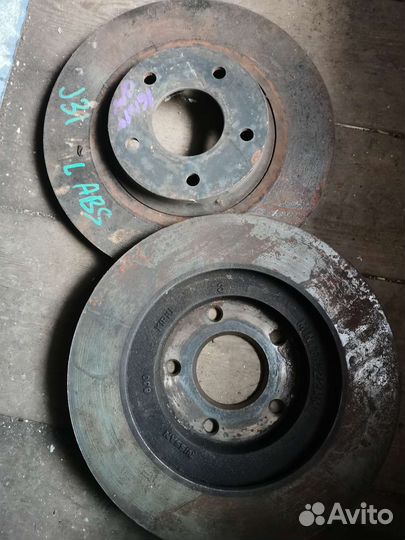 Тормозные диски nissan teana j31 (Контрактные)