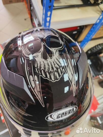 Мотошлем Черный М