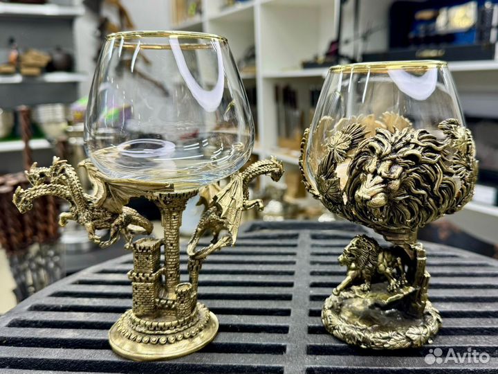 Бронзовый Бокал для коньяка