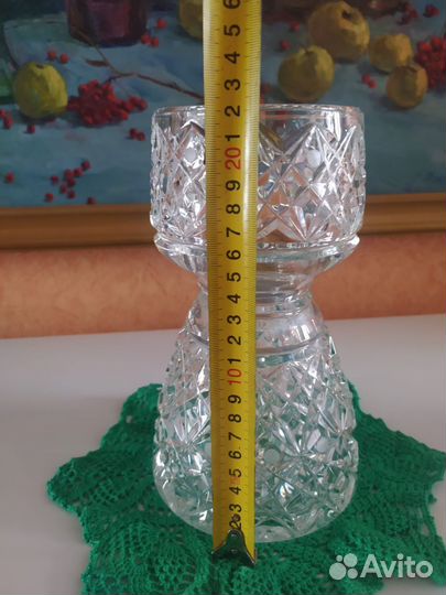 Ваза хрустальная СССР