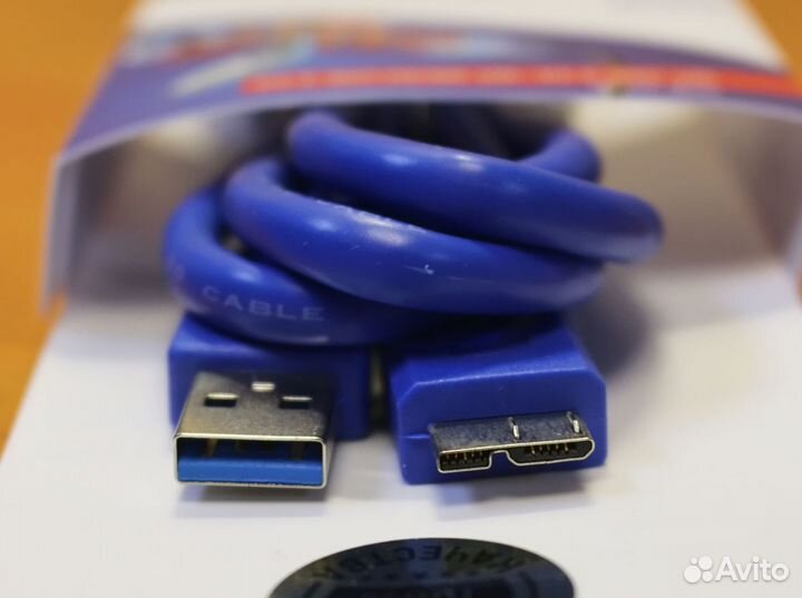 Новый Кабель Rexant USB-A 3.0 - Micro-B (1,5м)