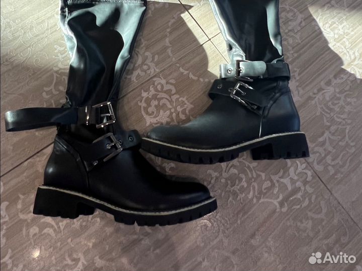 Сапоги демисезонные женские 38