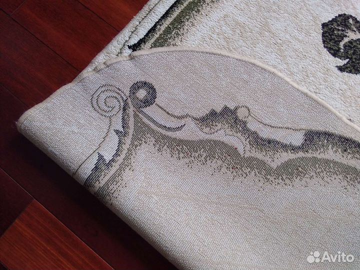 Ковёр с овальными углами 130 на 220 см