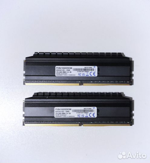 Оперативная память DDR4 16GB 3200 Patriot Viper