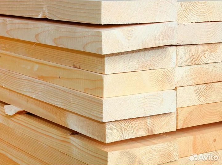 Доска сухая строганная класс ав
