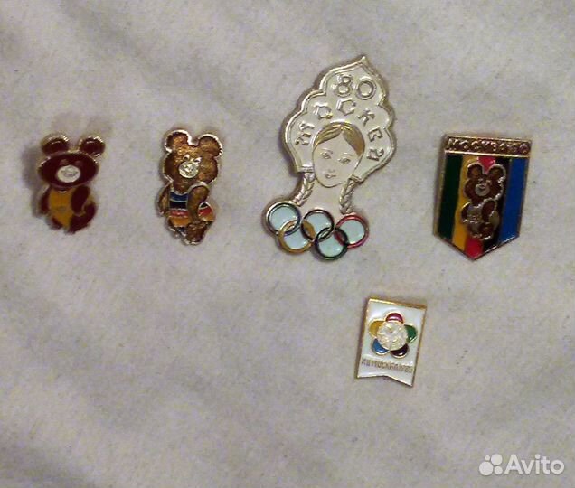 Значки. Олимпиада 1980. гто, города и др