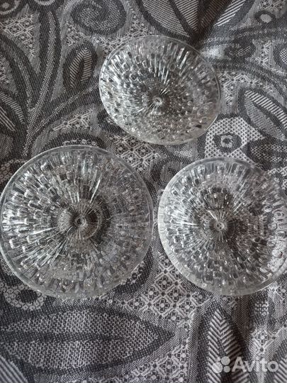 Хрустальные подвески для люстры СССР одуванчик