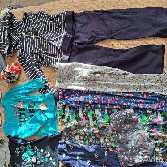 Вещи пакетом для девочки 98-108