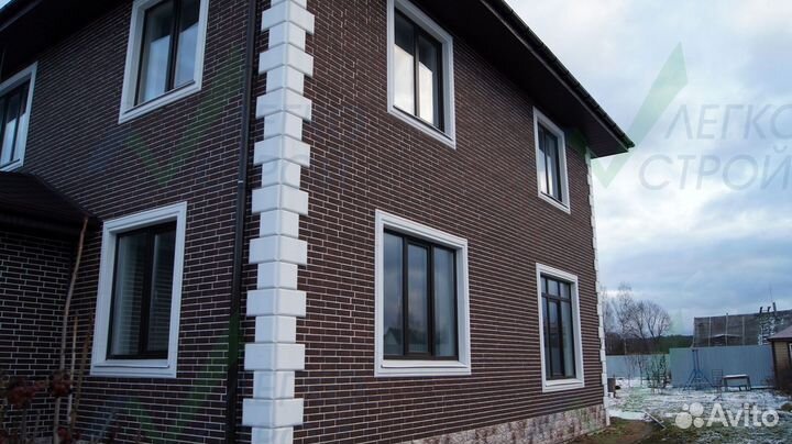 Фасадные панели под камень