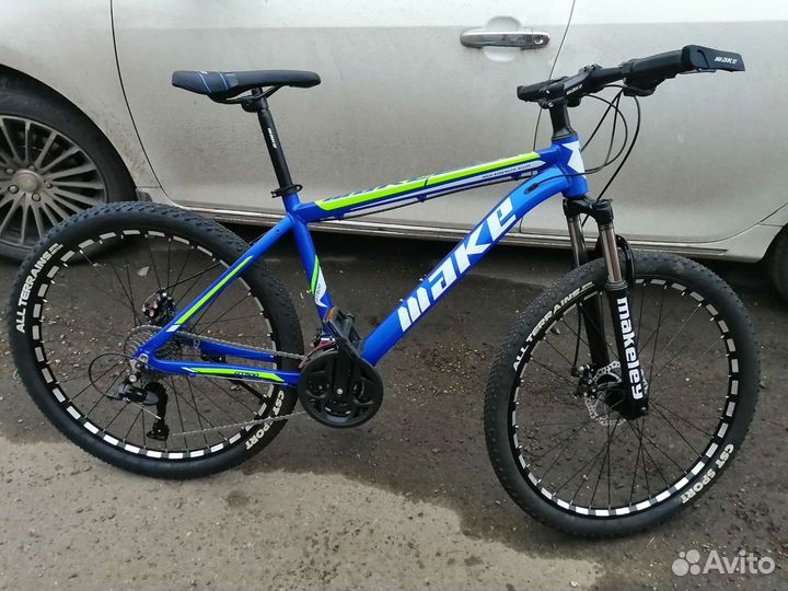 Горный алюминиевый велосипед маке новый