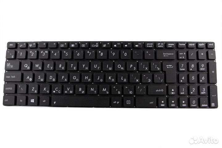 Клавиатура для Asus N56 N76 Вертикальный Enter p