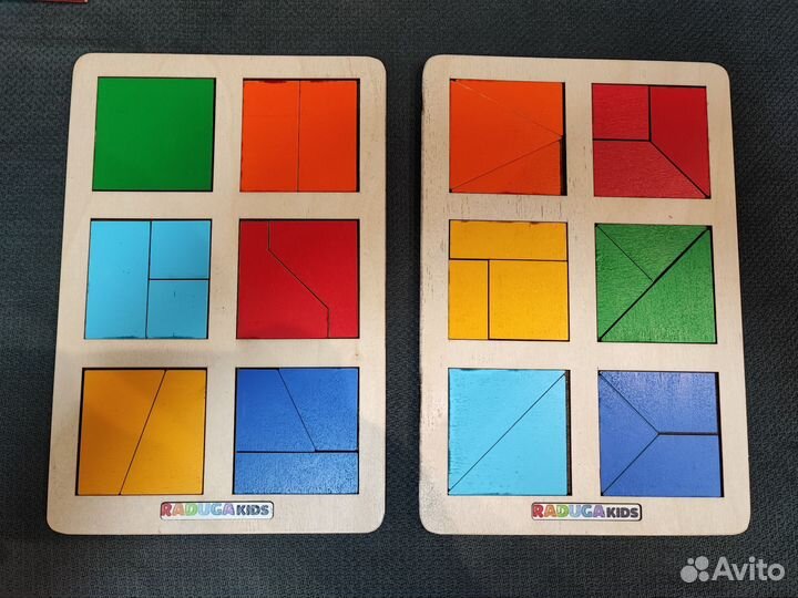 Развивающие игрушки. Квадраты Никитина