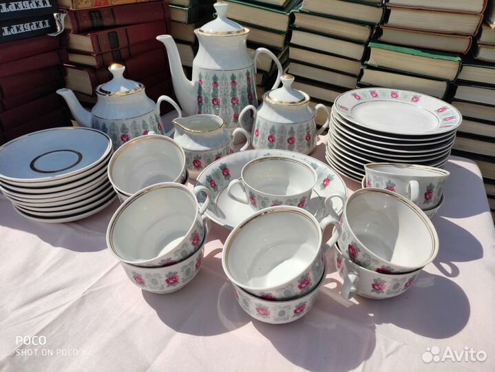 Чайно кофейный сервиз Рига