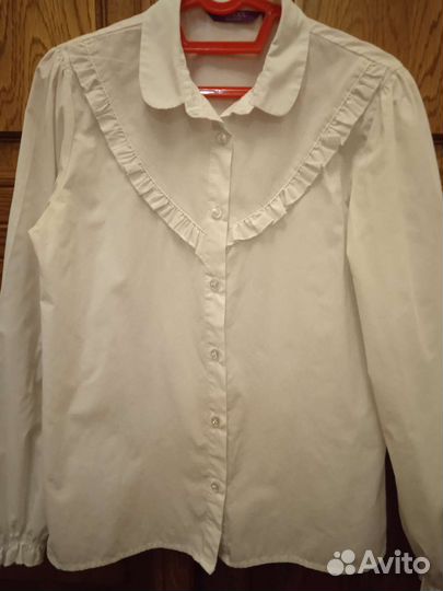 Блузка школьная для девочки 152