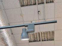 Светильники металлогалогенные направленного света встраиваемые типа dlh 150 с эмпра