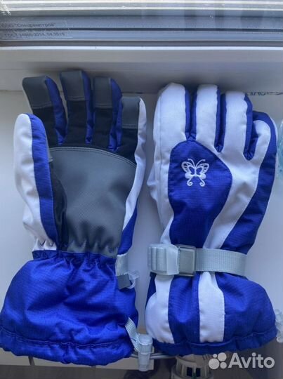 Перчатки женские зимние горнолыжные