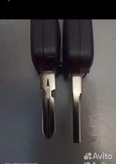 Ключ выкидной от мерседес w140,w210, w124, w203