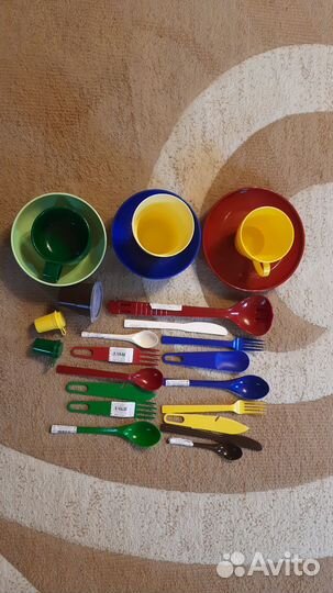 Дорожная посуда пластиковая