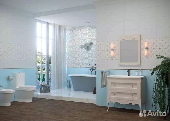 Керамическая плитка Creto Плитка Poluna 25х40