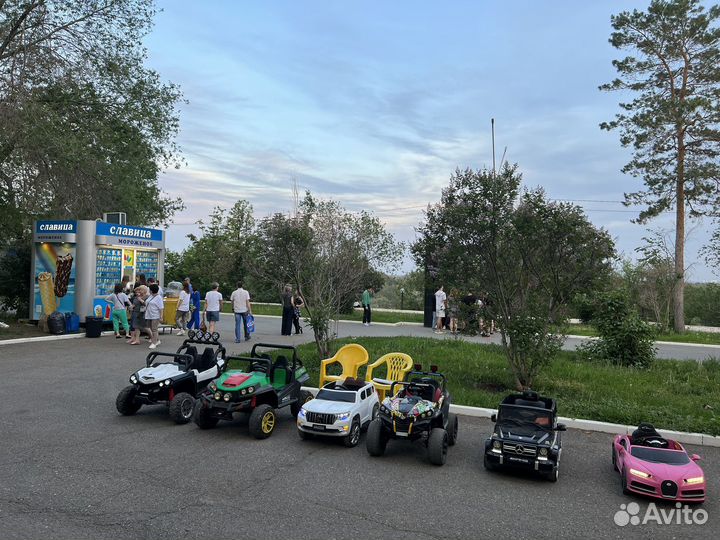 Прокат детских электромобилей (машинки)