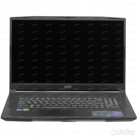 Ноутбук MSI Katana 17 B12VFK-271XRU черный