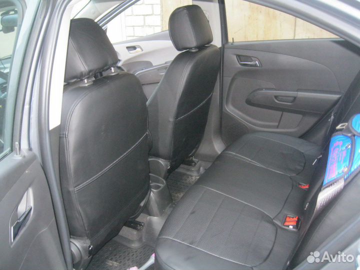 Чехлы из экокожи на Chevrolet Aveo от Автопилот