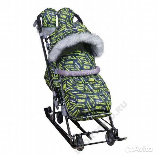 Санки коляска ника 7 8