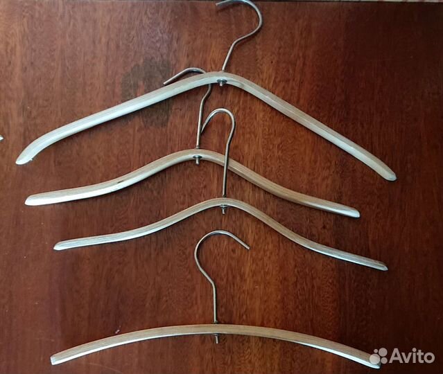 Вешалки-плечики деревянные, ретро