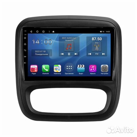 Магнитола Renault Trafic 3/ Opel Vivaro B 4G+WiFi