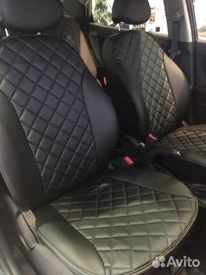 Авточехлы ромб