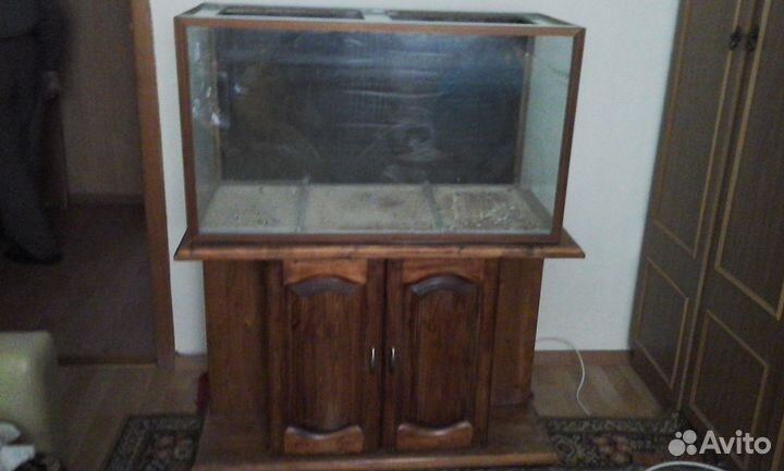 Аквариум с тумбой бу