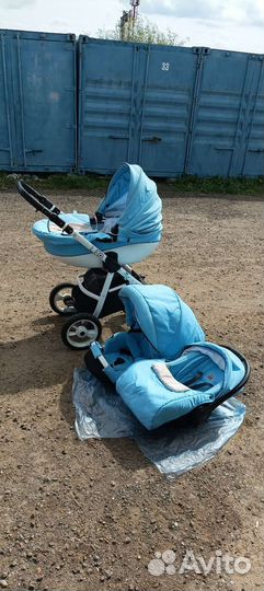 Детскач коляска 3 в 1 LEO