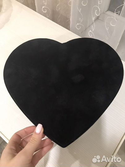 Бархатная коробочка сердце