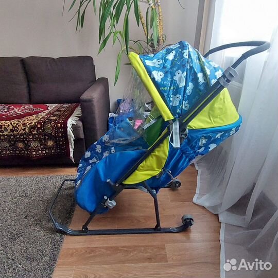 Детские зимние санки