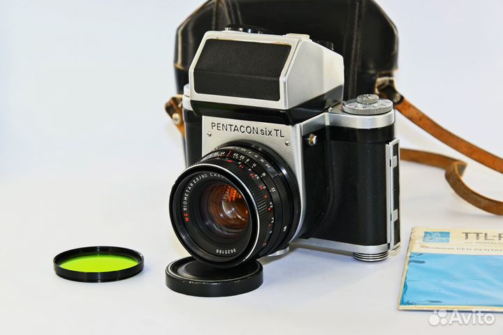 Pentacon SIX TL немецкая зеркалка kit Biometar