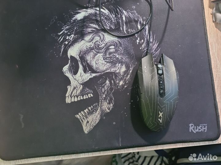 Проводная игровая мышка X7 с RGB подсветкой