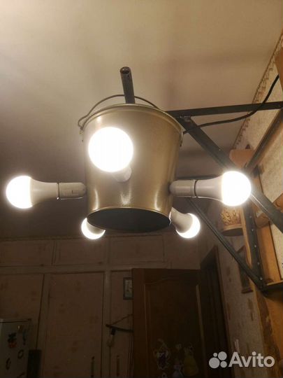 Люстра, лофт