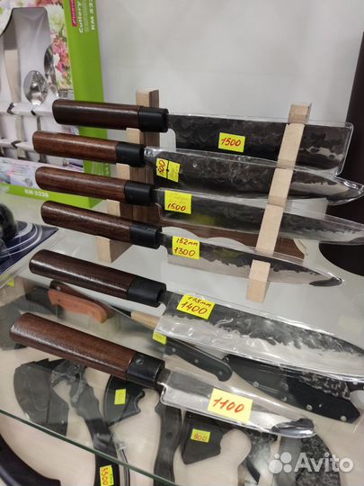 Ножи Сантоку в ассортименте